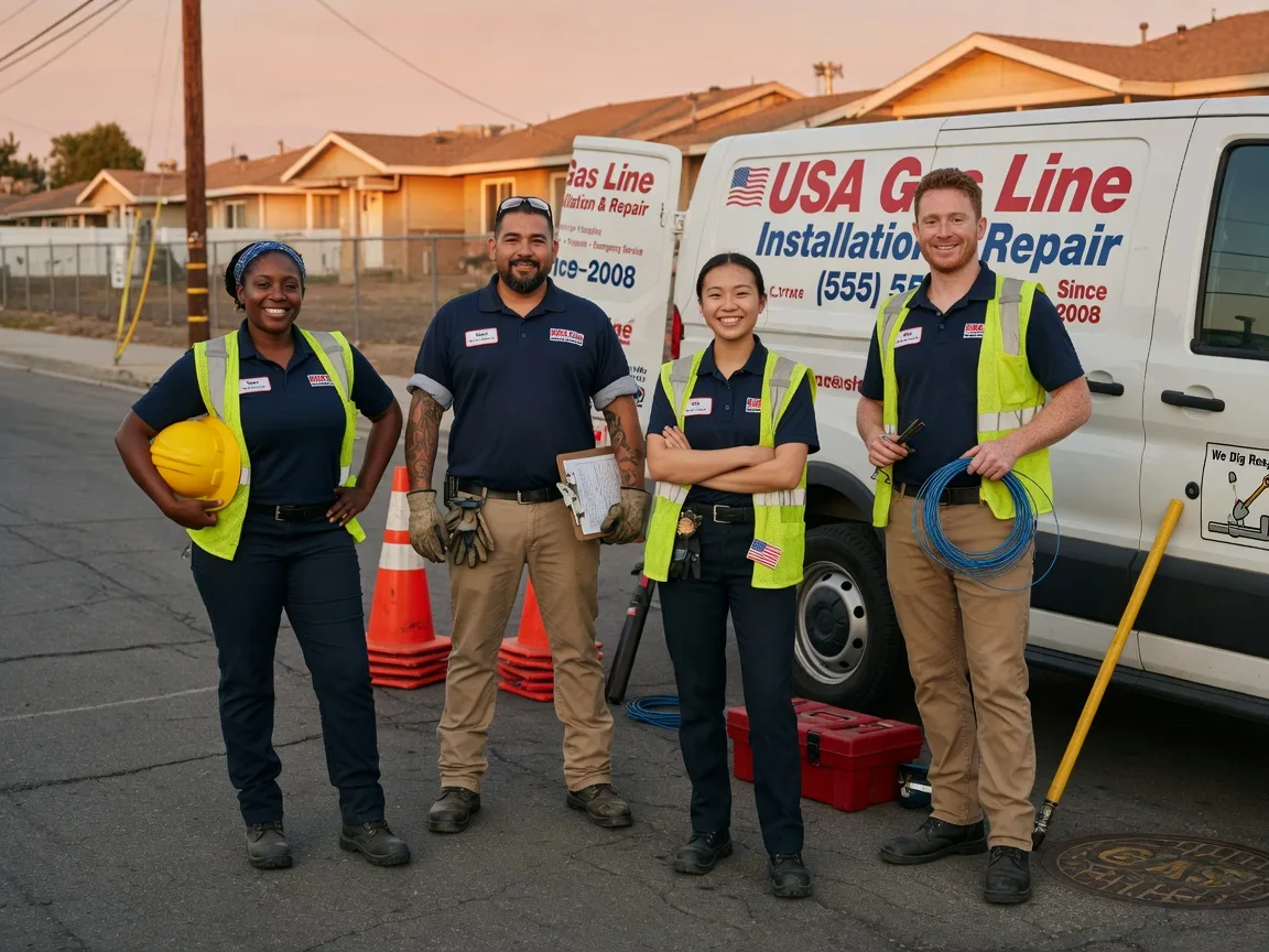 Gas Line Installation company in May, OK